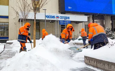 Уборка снега по расписанию