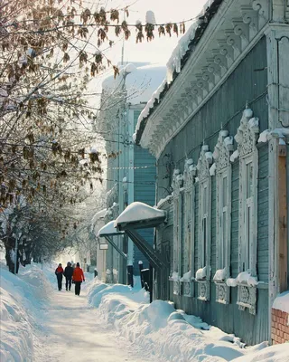 Уфа зимой фото фотографии
