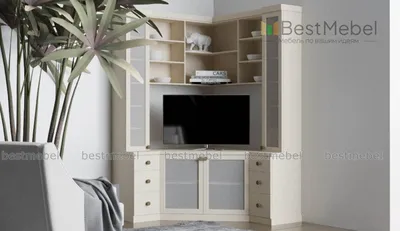Угловые мини стенки под телевизор по фабричным ценам — заказать мебель от  производителя