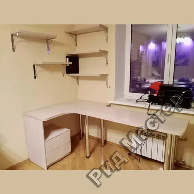 Компьютерный угловой стол Млайн 11 - 20640 р, бесплатная доставка, любые  размеры