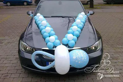 Украшение авто - Оформляем машину воздушными шарами