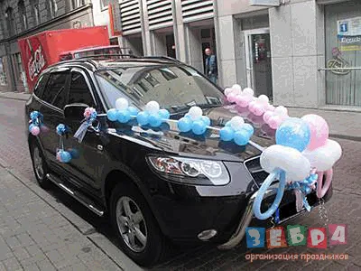 Воздушные шары на выписку из роддома | ТМ \"ДекорСи\" - воздушные шары в  Тольятти
