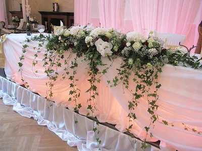 Эксклюзивное украшение свадебного стола - Декор Свадеб