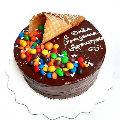 Фото Украшение торта ммдемс для скачивания бесплатно