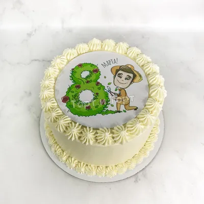 Картинка торта с декоративными бабочками и карамельным сиропом