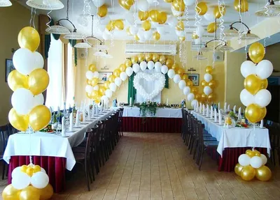 Воздушные шары на свадьбу | оформление шарами в Красноярске
