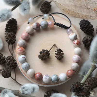 Бусы,браслет,серьги из коралла имитации бочата — цены в интернет-магазине