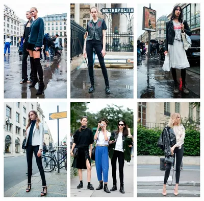 Зимняя уличная мода 2021 года. Стильные женские уличные зимние образы -  фото из столиц мировой моды