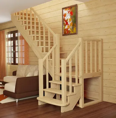Деревянная лестница уличная: выбор конструкции и строительство