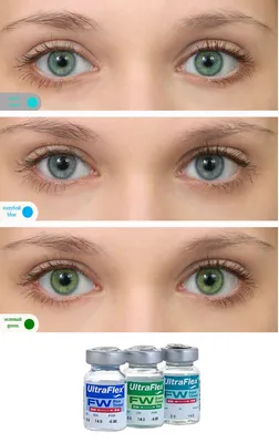 Ultra Flex Tint оттеночные контактные линзы купить в Киеве