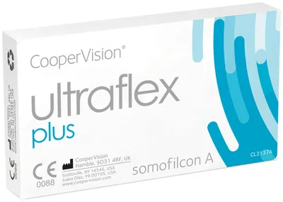 Контактные линзы CooperVision Ultraflex plus, 6 шт., R 8,6, D -6 — купить в  интернет-магазине по низкой цене на Яндекс Маркете