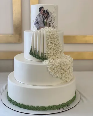 Необычные Свадебные торты - 74 фото