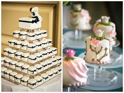 Испытайте настоящее удовольствие от фотографий наших свадебных тортов
