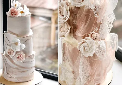 Сладкие шедевры: фотографии уникальных свадебных тортов