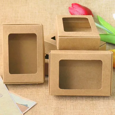 50 шт. маленькая черно-белая крафт-бумага, подарочная картонная упаковочная  коробка, картонная коробка для рукоделия, быстрая упаковка для мыла ручной  работы/конфет | AliExpress