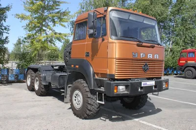 Novyy Urengoy, Russia - July 20, 2019: Offroad Semitrailer Truck Ural 44202  At The Interurban Road. Stock Photo, Picture and Royalty Free Image. Image  134560953.