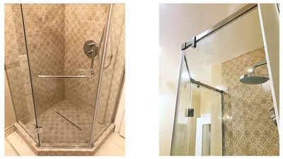 How to install a glass shower - YouTube
