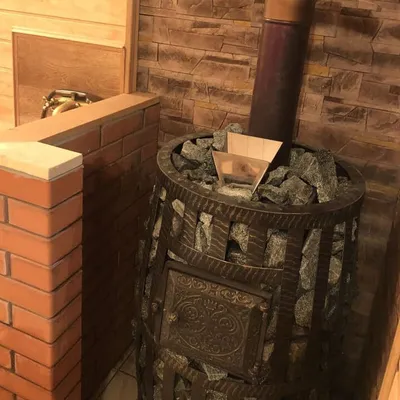 Установка печи в бане в Шахтах. Поможем подобрать банную печь.