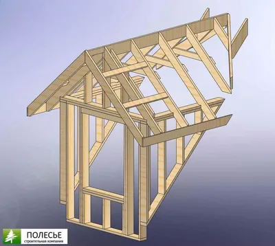 Стропильная система двухскатной крыши своими руками: пошаговая инструкция  по монтажу и установке стропил для крыши с мансардой
