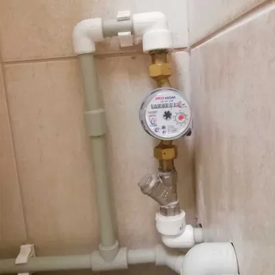 Установка счетчиков воды в Москве, цена 900 руб., монтаж водосчетчиков -  СтройГарант