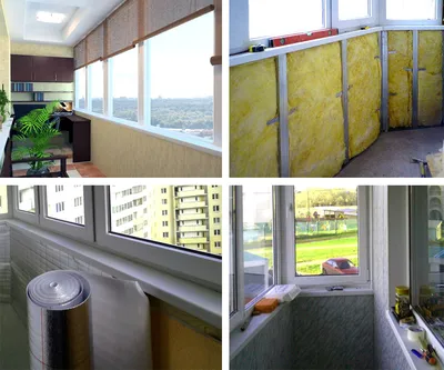 Утепление балкона Пенофолом (фольгированным полиэтиленом) в Перми —  стоимость, расчет