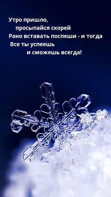 Картинка: Утро доброе пришло, пусть все будет хорошо!