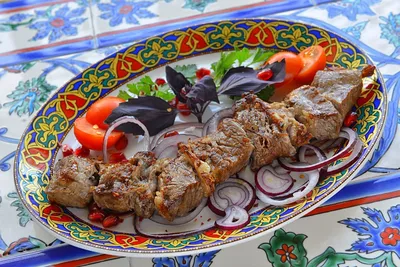 Узбекский шашлык: фото для праздничных мероприятий