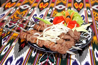 Узбекский шашлык: фото в хорошем разрешении