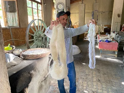 Фото узбекистанского шелка - роскошь в каждой детали