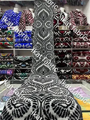 Фото узбекского шелка - насладитесь его красотой