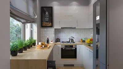 Дизайн длинной узкой кухни: 50 фото интерьеров | ivd.ru