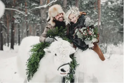 Свадьба зимой: идеи оформления зимних свадебных торжеств для невесты