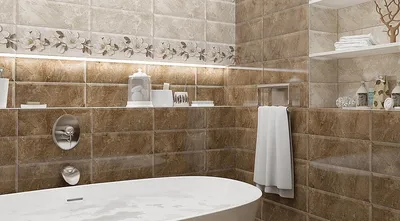 Идеальный вариант плитки для небольшой ванной комнаты | Новостной блог  Сантехника и Плитка.ру