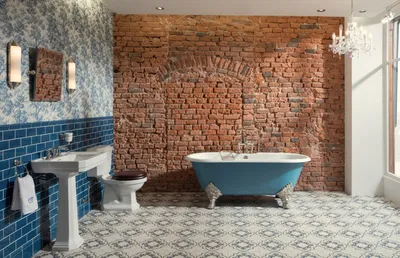 Идеи плитки для маленькой ванной | Керамика России | Дзен