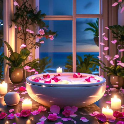 Девушка в ванне с лепестками розы Ванна здоровья с розами Стоковое  Изображение - изображение насчитывающей привлекательностей, жезлов:  115239589