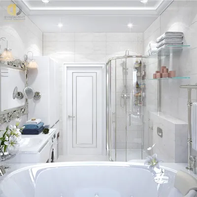 Ванная комната в сиреневом цвете (65 фото)
