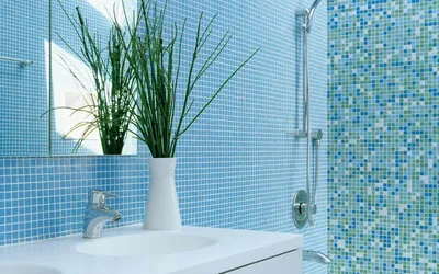 Новый тренд - мозаика для ванной комнаты - santech.in.ua