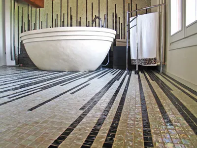 Мозаика в ванной: лучшие идеи оформления интерьера своими руками |  Интерьер, Дизайн ванной, Мозаичная плитка