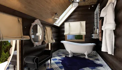 Интерьер ванной комнаты на мансарде 👍 - Идеи для вашего дома | Facebook
