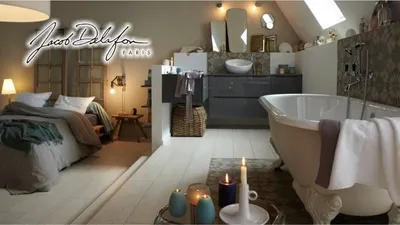 Ремонт ванной комнаты: Волшебный ремонт ванной комнаты: пэчворк на полу и  на стенах