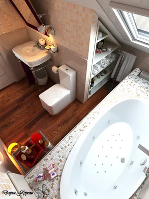 Ванная комната на мансарде — 2 ответов | форум Babyblog