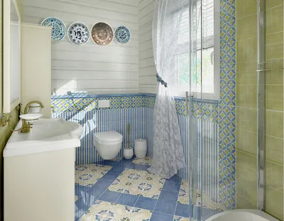 Ванная комната в стиле Прованс | Блог Перфекто