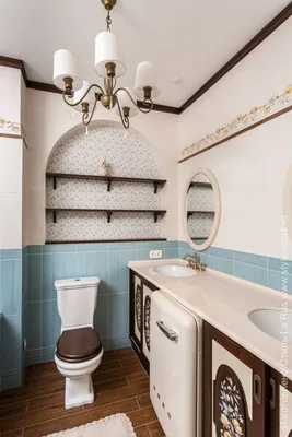 Туалет в стиле прованс: как оформить санузел в стиле прованс в доме или  квартире. Фото санузлов в стиле прованс. Советы по дизайну туалета.