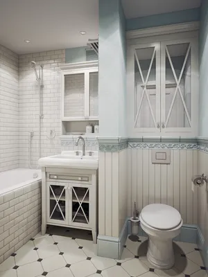 Ванная комната в стиле прованс: фото в интерьере