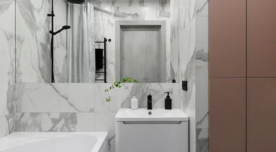 Дизайн маленькой ванной комнаты с туалетом: 100 фото интерьеров | ivd.ru