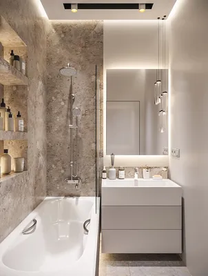 Дизайн ванной комнаты - Интерьер ванной в разных стилях с фото