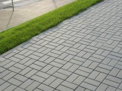 10 вариантов укладки тротуарной плитки «Кирпичик» — Ассирия • Тротуарная  плитка от производителя