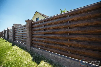 Заборы для частного дома под ключ в Москве — купить недорого забор для дома  | Забор Z