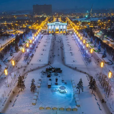 Каток «Полет во времени» на ВДНХ