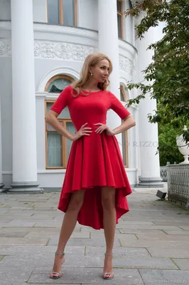 Вечернее красное платье Стэлла - платье Миди - платье на 8 марта купить в  интернет-магазине Ярмарка Мастеров по цене 8800 ₽ – E255PBY | Платья,  Санкт-Петербург - доставка по России
